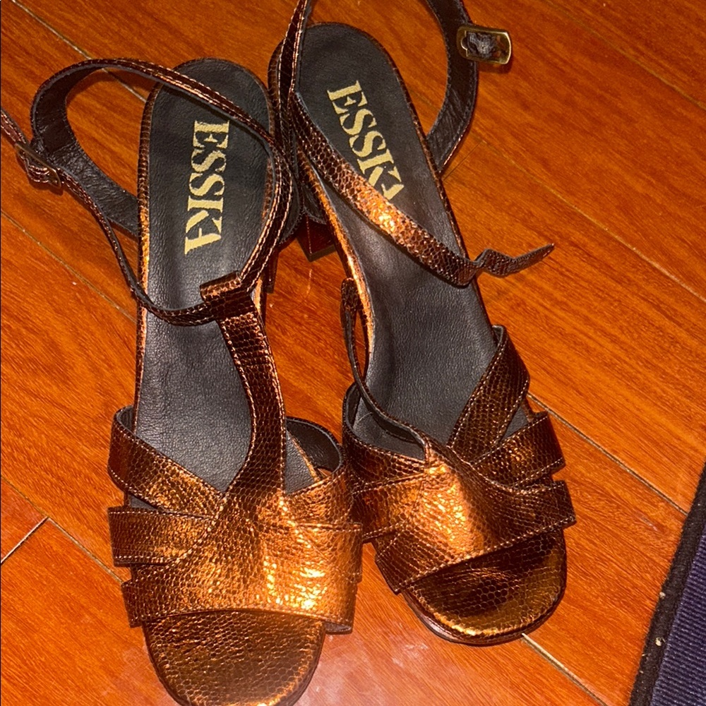 Esska Women's Bronze Sandals